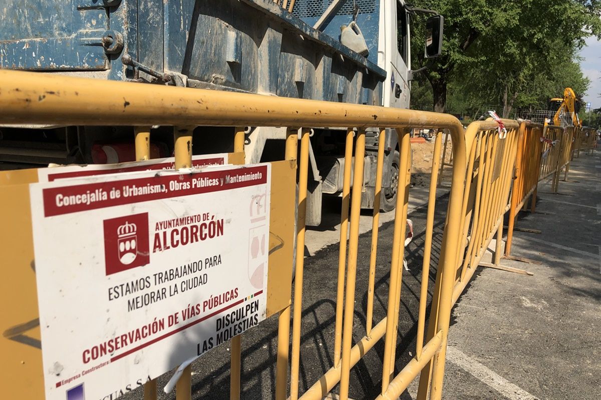 Calles afectadas por las obras del Plan de Asfaltado durante esta semana en Alcorcón