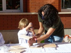 Pacientes del Hospital Fundación de Alcorcón realizan talleres para promover la biodiversidad
