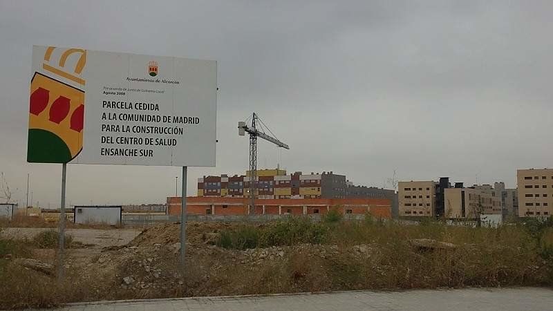 Vuelven a pedir la construcción del Centro de Salud del Ensanche Sur de Alcorcón