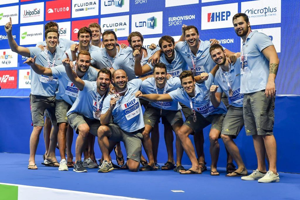 El waterpolo de Alcorcón está de enhorabuena: Álex Bustos y Alberto Barroso consiguen el bronce en el Campeonato de Europa