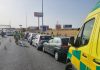 Accidente múltiple en carretera en Alcorcón