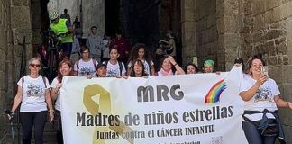El Camino de Santiago contra el cáncer infantil desde Alcorcón