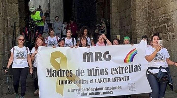 El Camino de Santiago contra el cáncer infantil desde Alcorcón