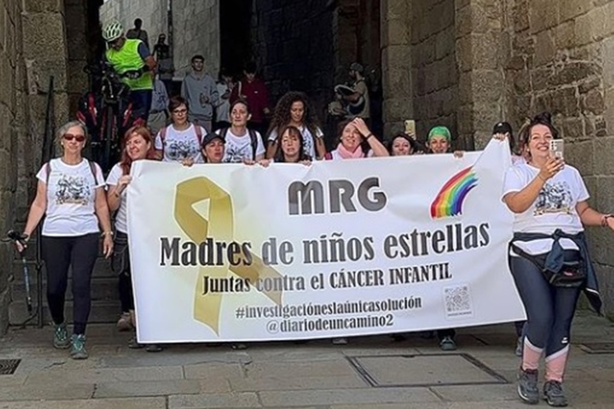 El Camino de Santiago contra el cáncer infantil desde Alcorcón