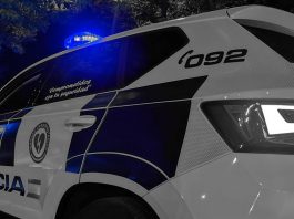 Accidente entre dos vehículos en Alcorcón