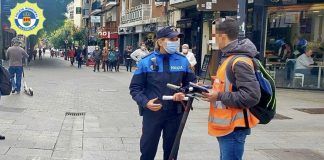 Alcorcón inicia una campaña de vigilancia del uso de los VMP