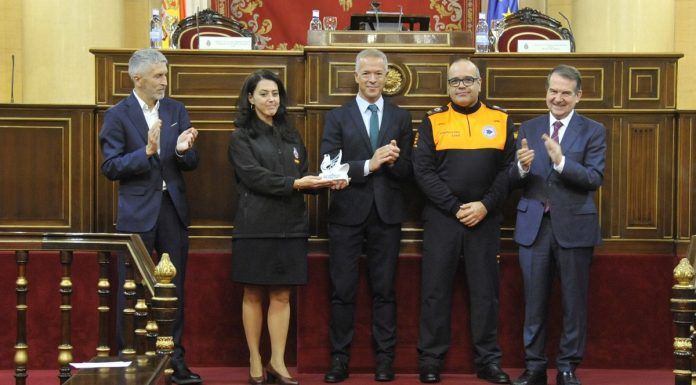 Protección Civil de Alcorcón recibe un premio especial por su actuación en pandemia