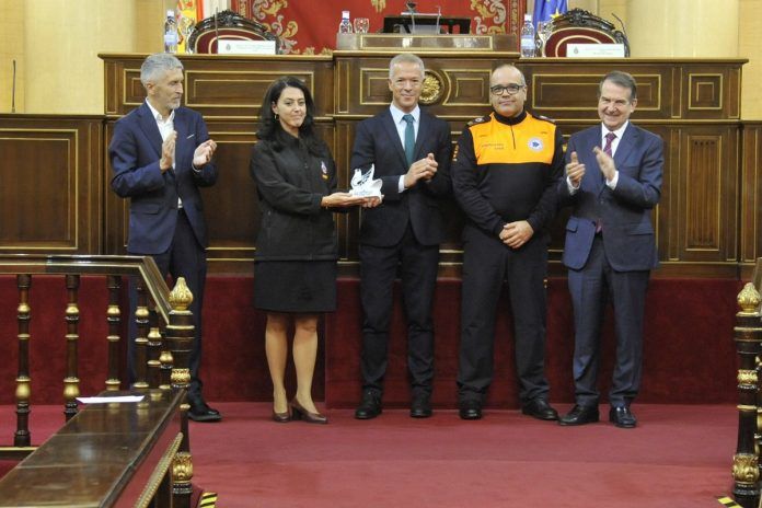 Protección Civil de Alcorcón recibe un premio especial por su actuación en pandemia