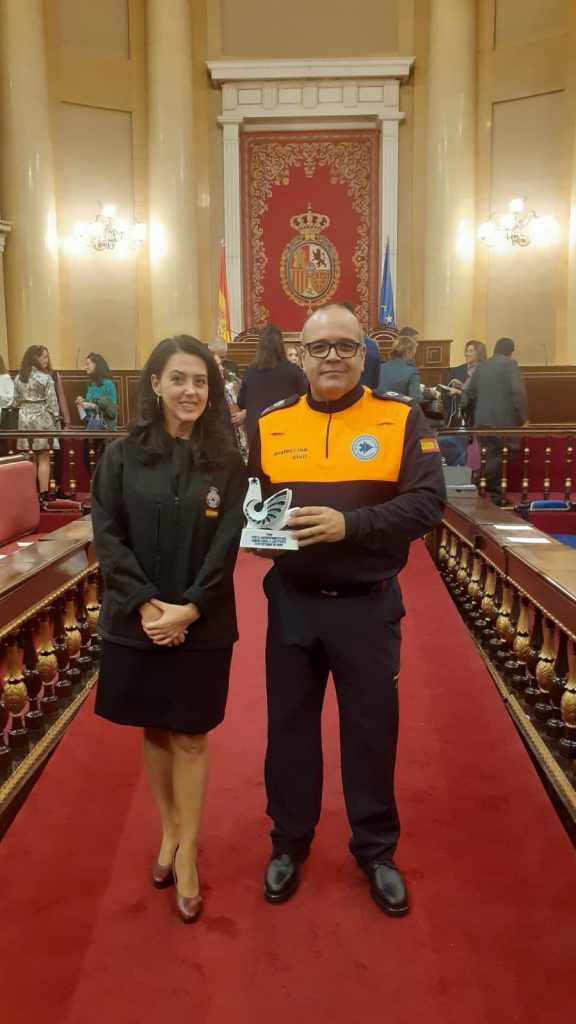 Protección Civil de Alcorcón recibe un premio especial por su actuación en pandemia