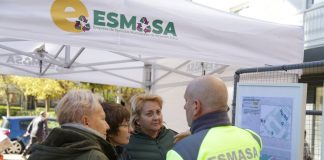 Iniciativa de ESMASA para acercar los servicios de limpieza a los vecinos de Alcorcón