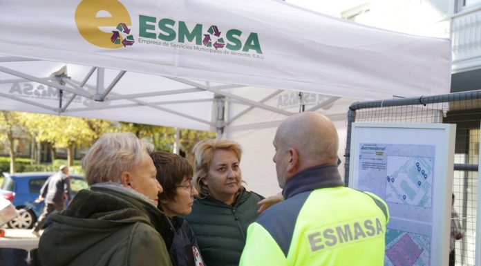 Iniciativa de ESMASA para acercar los servicios de limpieza a los vecinos de Alcorcón