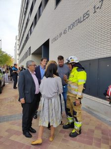 Declaran ante el juez los padres de los dos menores fallecidos en el incendio de la Calle Oslo de Alcorcón