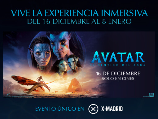 Esta Navidad vive la experiencia inmersiva de Avatar en X-Madrid 