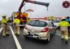 Nuevo accidente de tráfico en una carretera de Alcorcón