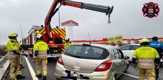 Nuevo accidente de tráfico en una carretera de Alcorcón