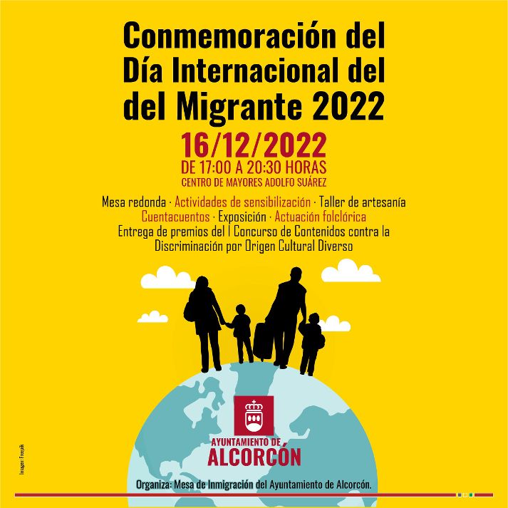Alcorcón organiza diversas actividades por el Día Internacional del Migrante