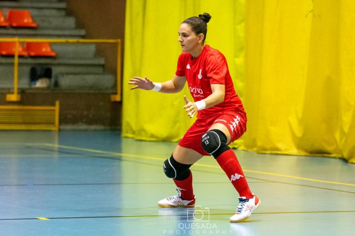 Estela García, portera del Alcorcón, convocada con la selección española de fútbol sala