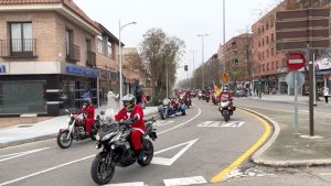 El maravilloso gesto por Navidad de un vecino de Alcorcón y sus amigos moteros