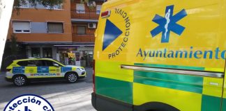 Un varón de avanzada edad sufre un traumatismo tras una caída en Alcorcón