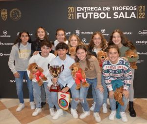 El fútbol sala premia a los clubes de Alcorcón