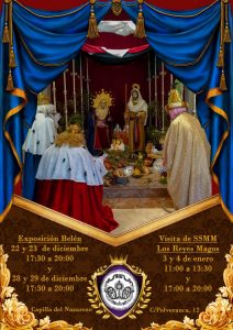 Primera visita de los Reyes Magos a la Capilla del Nazareno en Alcorcón