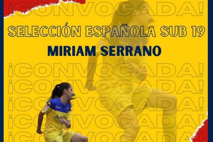 Miriam, del filial del Alcorcón, convocada con España Sub19