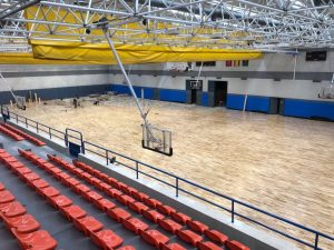 El Ayuntamiento de Alcorcón inicia la reposición de pavimento en los pabellones deportivos
