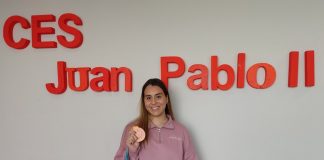 Rebeca Rodríguez: del CES Juan Pablo II de Alcorcón a colgarse medalla en los Juegos Suramericanos