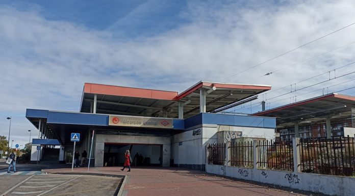 Estación de Cercanías de Alcorcón Central.