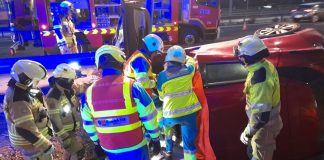 Un herido tras un grave accidente en la A-5 en Alcorcón