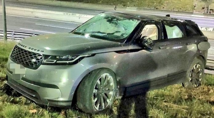 Gran intervención para cazar a un conductor ebrio que escapó tras sufrir un grave accidente en Alcorcón