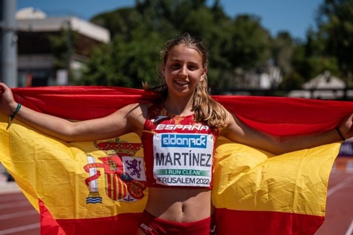 Laura Martínez, de Alcorcón, bate récord nacional en atletismo