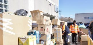 Alcorcón se vuelca con el envío de ropa y alimentos a Turquía y Siria