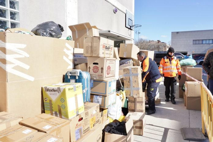 Alcorcón se vuelca con el envío de ropa y alimentos a Turquía y Siria