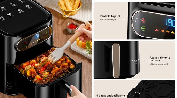 Freidora de aire a precio inigualable ¡Aprovecha esta oferta especial!