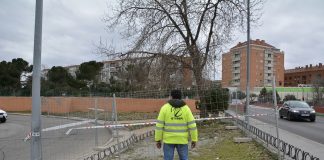 Arrancan las obras del nuevo paso peatonal sobre la Renfe de Alcorcón Central