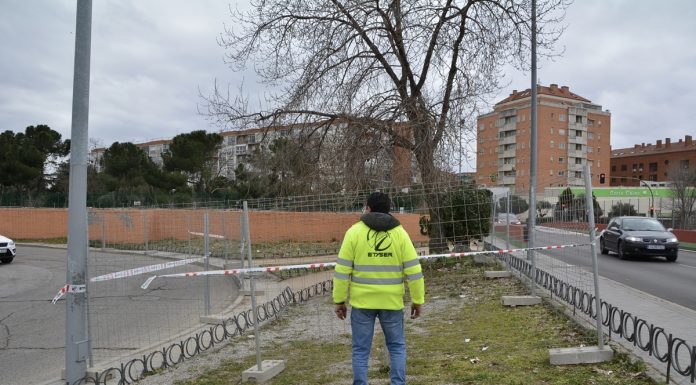 Arrancan las obras del nuevo paso peatonal sobre la Renfe de Alcorcón Central