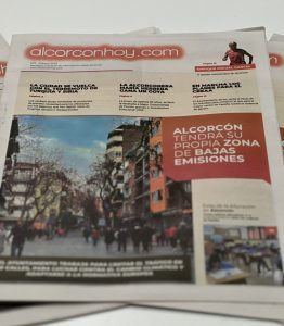 Ya está en las calles de Alcorcón el periódico de alcorconhoy.com, con todas las noticias de la ciudad