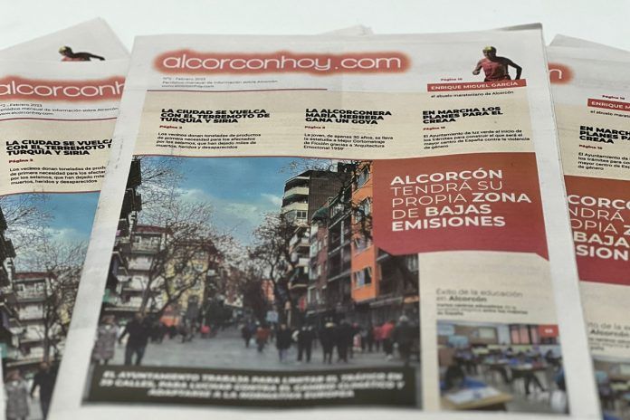 Ya está en las calles de Alcorcón el periódico de alcorconhoy.com, con todas las noticias de la ciudad
