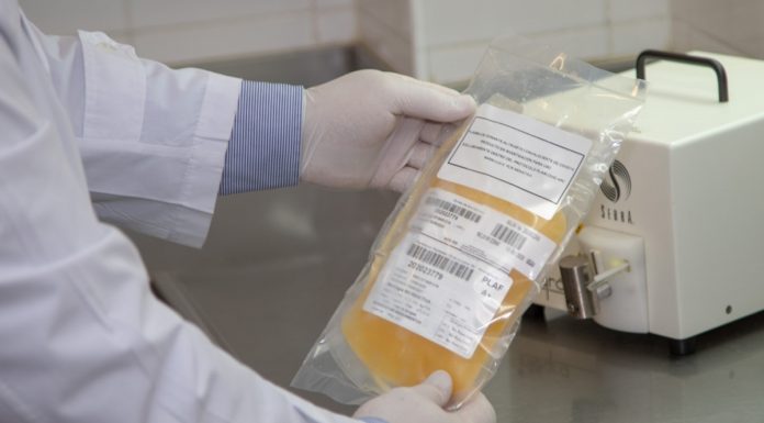 Campaña de donación de plasma en el Hospital de Alcorcón