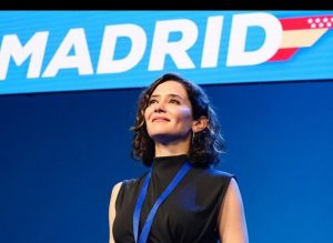 Isabel Díaz Ayuso, presidenta de la Comunidad de Madrid, visita Alcorcón