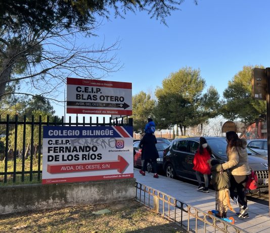 Terol promete invertir 4 millones en los colegios públicos de Alcorcón si gana las Elecciones