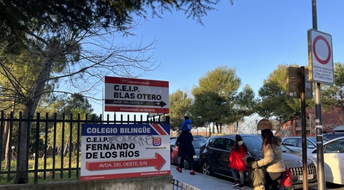 Terol promete invertir 4 millones en los colegios públicos de Alcorcón si gana las Elecciones