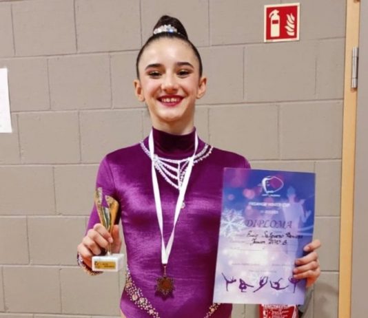 Denisse Ruiz, joven vecina de Alcorcón, gana un campeonato internacional de gimnasia rítmica
