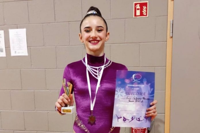 Denisse Ruiz, joven vecina de Alcorcón, gana un campeonato internacional de gimnasia rítmica