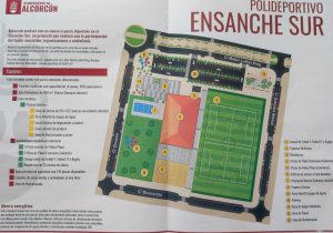Así será el gran polideportivo del Ensanche Sur de Alcorcón: campos de fútbol, pabellón, piscina, pádel, rocódromo…