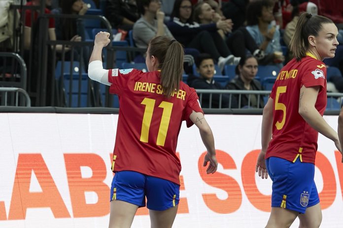 Irene Samper, ex del Alcorcón, campeona de Europa de fútbol sala