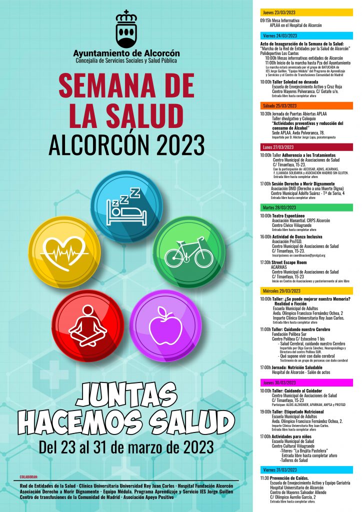 Alcorcón celebra la Semana de la Salud con espacios destacados para los mayores