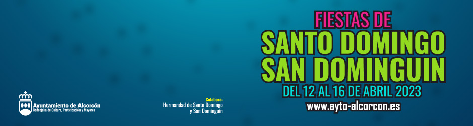 Programa Fiestas de Santo Domingo y San Dominguín Alcorcón 2023