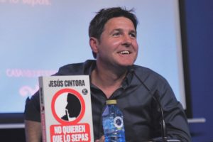 Jesús Cintora, en Alcorcón: "Hay redes de poder y poderosos que no respetan el periodismo"